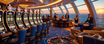 Казино на круизных лайнерах: роскошь и риск в открытом море